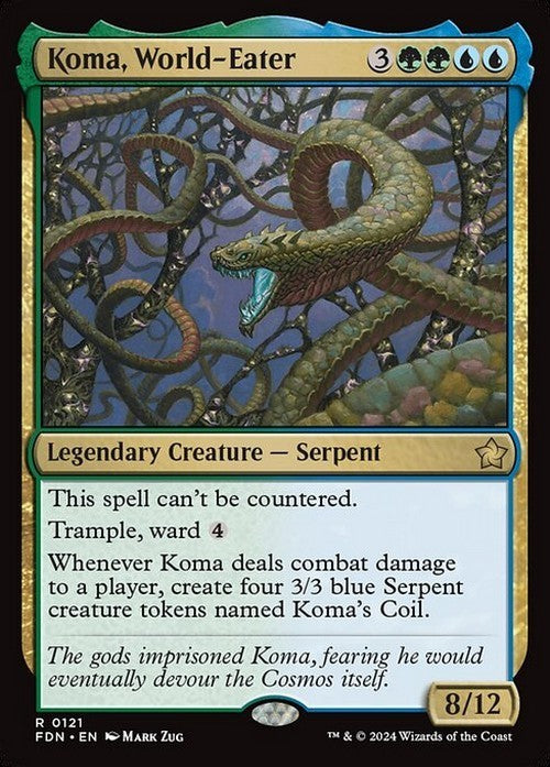 Koma, World-Eater ~ Foundations [ NM ] [ Magic MTG ]