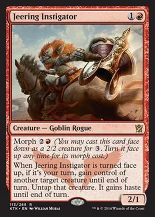 Jeering Instigator ~ Khans of Tarkir [ EX ] [ Magic MTG ]