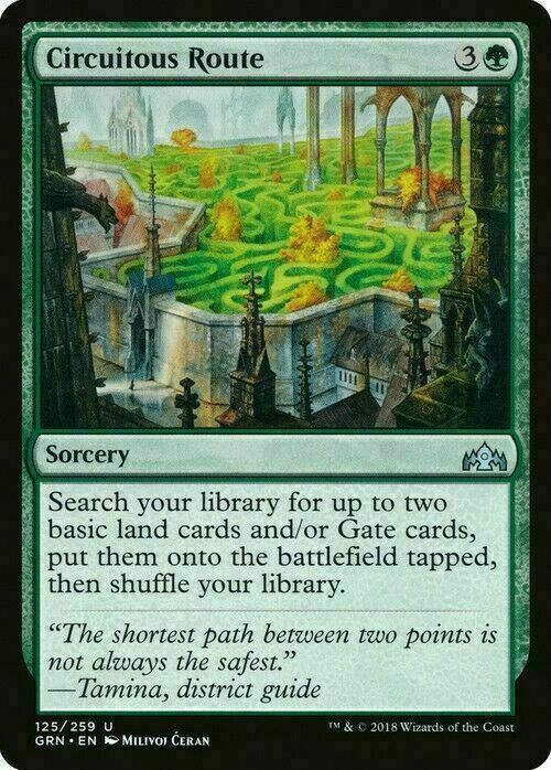 Circuitous Route ~ Guilds of Ravnica [ EX ] [ Magic MTG ]