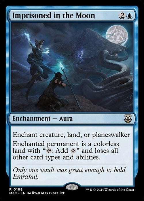 Imprisoned in the Moon ~ Commander: Modern Horizons 3 [ NM ] [ Magic MTG ]