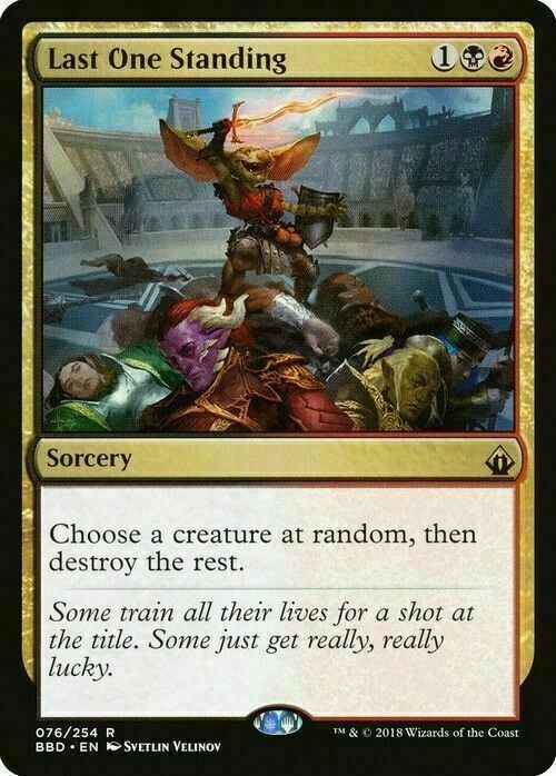 Last One Standing ~ Battlebond [ EX ] [ Magic MTG ]