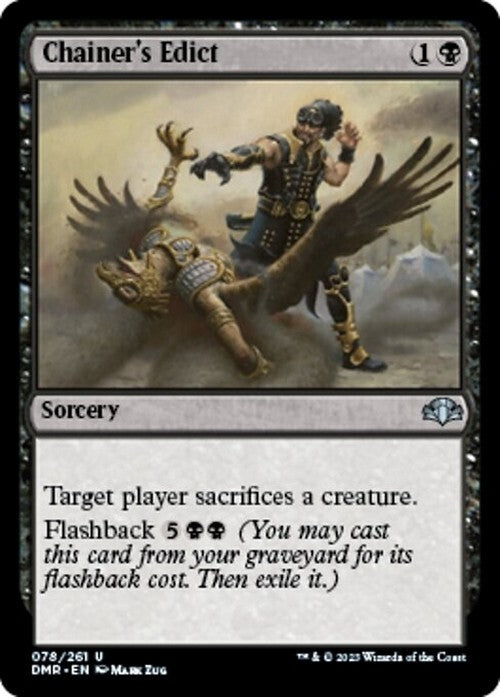 Chainer's Edict ~ Dominaria Remastered [ NM ] [ Magic MTG ]
