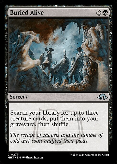Buried Alive ~ Modern Horizons 3 [ NM ] [ Magic MTG ]