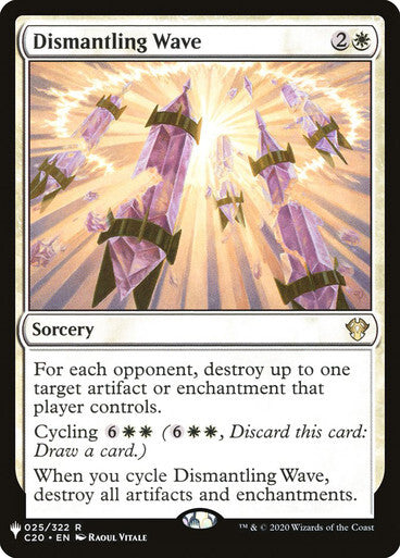 Dismantling Wave ~ The List [ NM ] [ Magic MTG ]