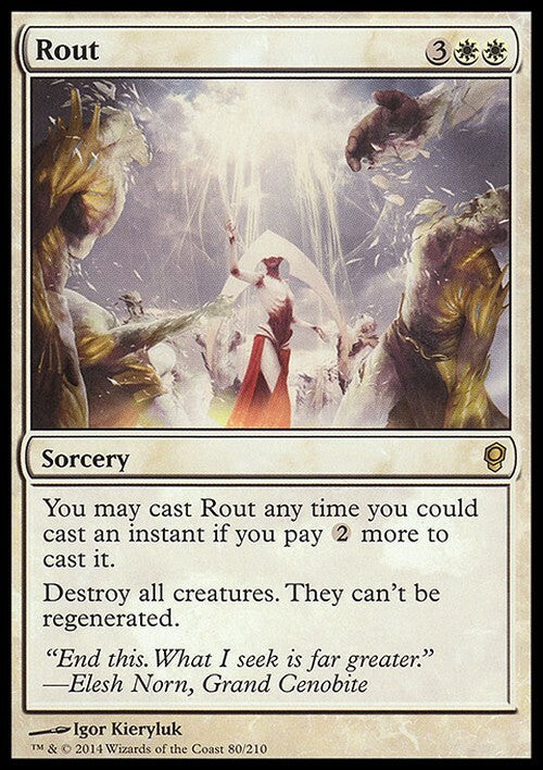 Rout ~ Conspiracy 1 [ EX ] [ Magic MTG ]