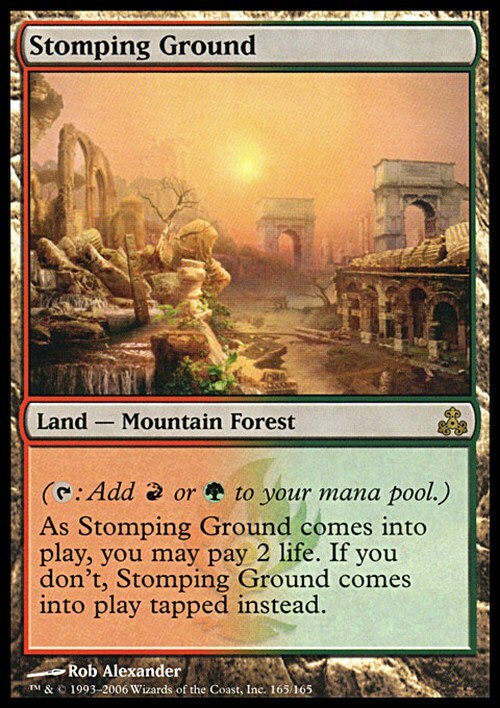 Stomping Ground ~ Guildpact [ NM ] [ Magic MTG ]