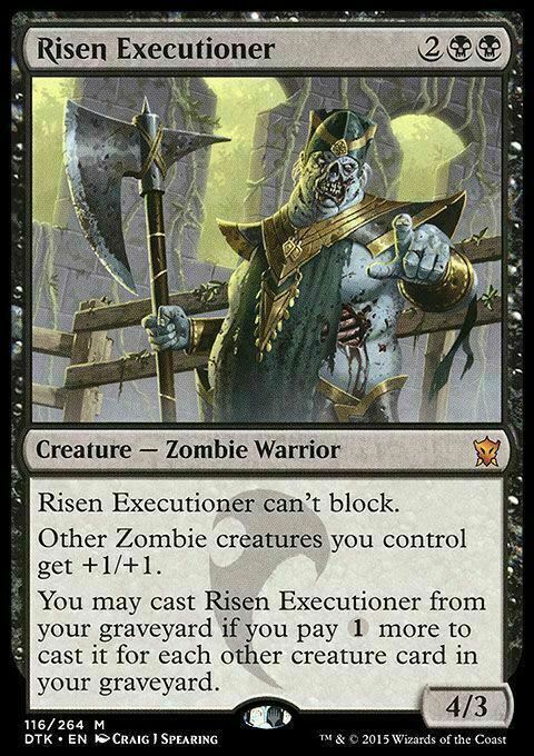 Risen Executioner ~ Dragons of Tarkir [ EX ] [ Magic MTG ]