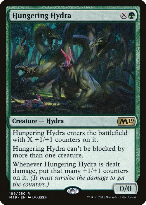 Hungering Hydra ~ Core 2019 [ EX ] [ Magic MTG ]