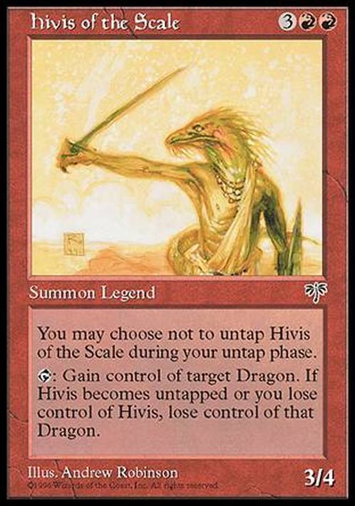 Hivis of the Scale ~ Mirage [ EX ] [ Magic MTG ]