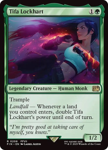 Tifa Lockhart ~ Final Fantasy [ NM ] [ Magic MTG ]
