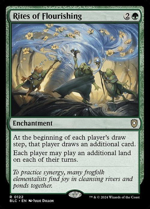 Rites of Flourishing ~ Commander: Bloomburrow [ NM ] [ Magic MTG ]