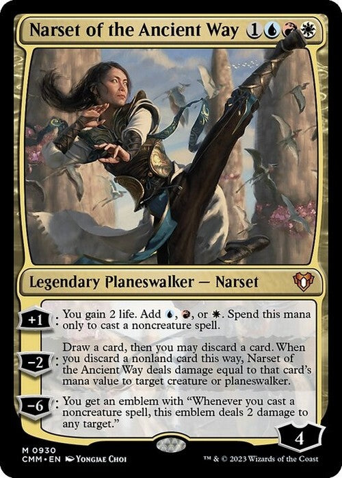 Narset of the Ancient Way ~ Commander Masters [ NM ] [ Magic MTG ]