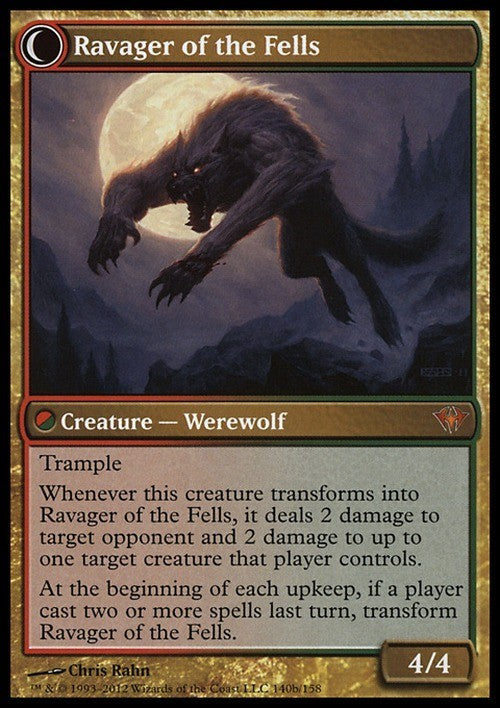 Huntmaster of the Fells / Ravager of the Fells ~ Dark Ascension [ EX ] [ MTG ]