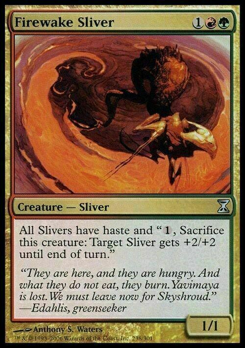 Firewake Sliver ~ Time Spiral [ EX ] [ Magic MTG ]