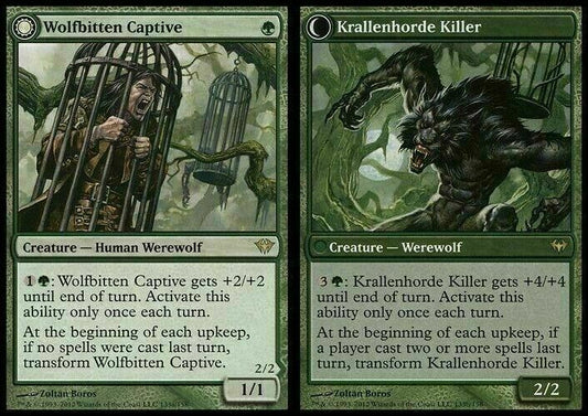 Wolfbitten Captive ~ Dark Ascension [ EX ] [ Magic MTG ]