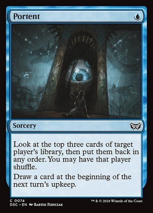 Portent ~ Commander: Duskmourn [ NM ] [ Magic MTG ]