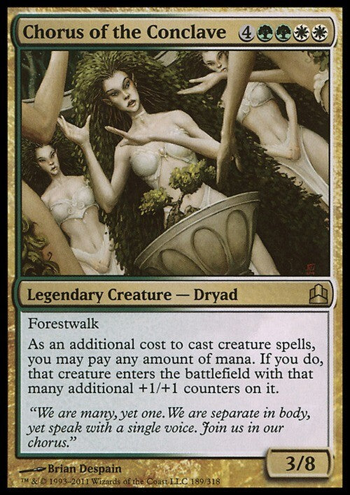 Chorus of the Conclave ~ Commander 2011 [ EX ] [ Magic MTG ]