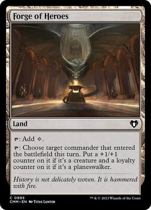 Forge of Heroes ~ Commander Masters [ NM ] [ Magic MTG ]