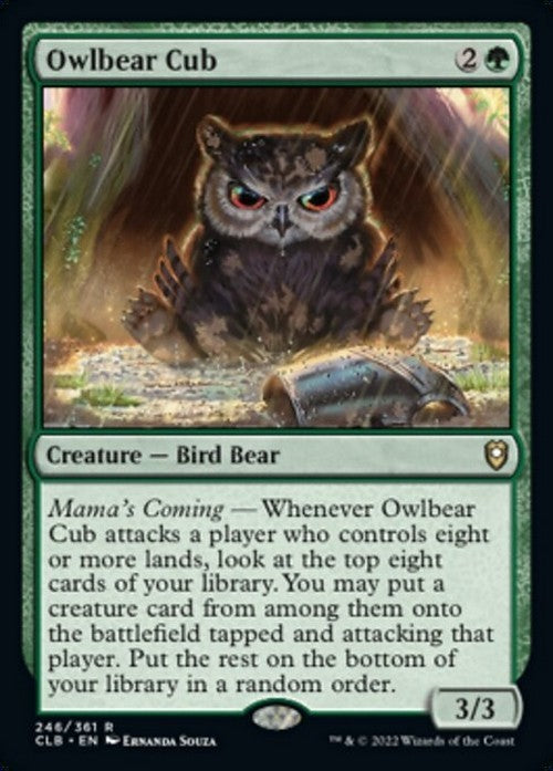 Owlbear Cub ~ Commander Legends 2 [ NM ] [ Magic MTG ]