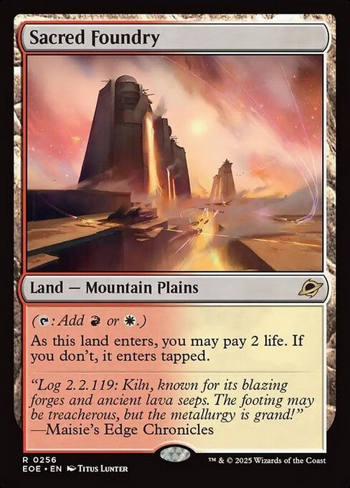 Sacred Foundry ~ Edge of Eternities [ NM ] [ Magic MTG ]