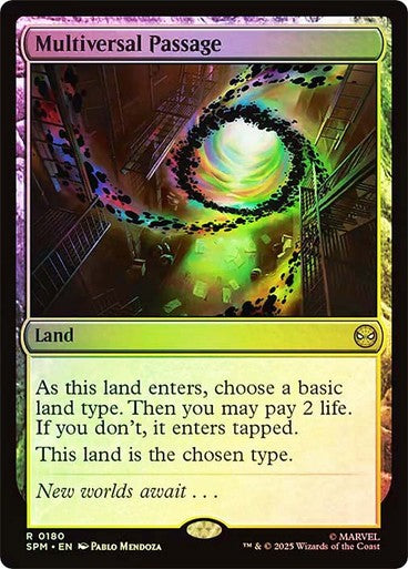 FOIL Multiversal Passage ~ Spider-Man [ NM ] [ Magic MTG ]