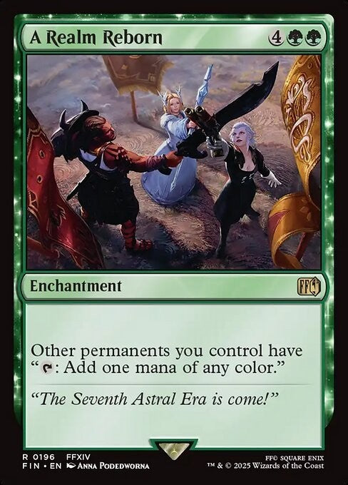 A Realm Reborn ~ Final Fantasy [ NM ] [ Magic MTG ]