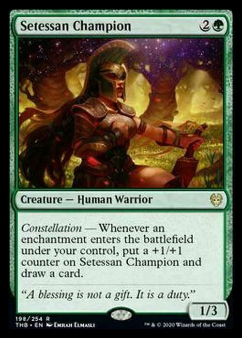 Setessan Champion ~ Theros Beyond Death [ NM ] [ Magic MTG ]
