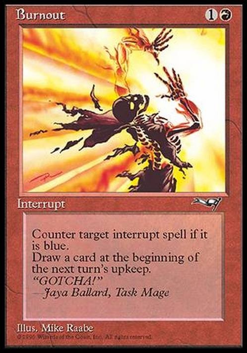 Burnout ~ Alliances [ PLAYED ] [ Magic MTG ]