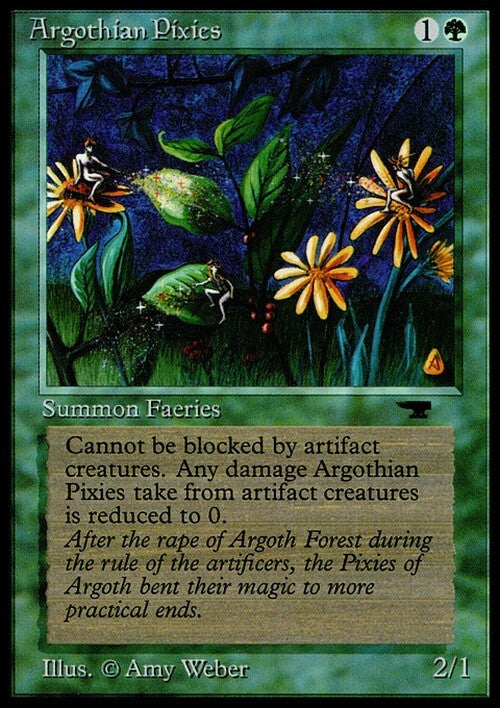 Argothian Pixies ~ Antiquities [ EX ] [ Magic MTG ]