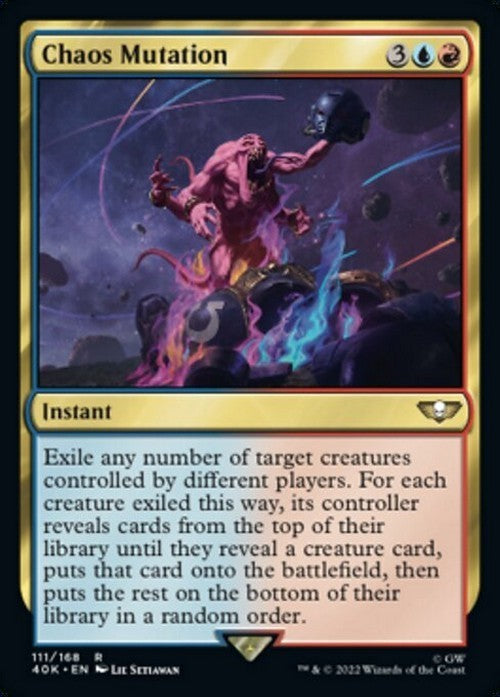Chaos Mutation ~ Commander: Warhammer 40,000 [ NM ] [ Magic MTG ]