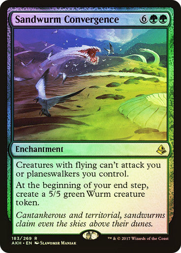 FOIL Sandwurm Convergence ~ Amonkhet [ EX ] [ Magic MTG ]