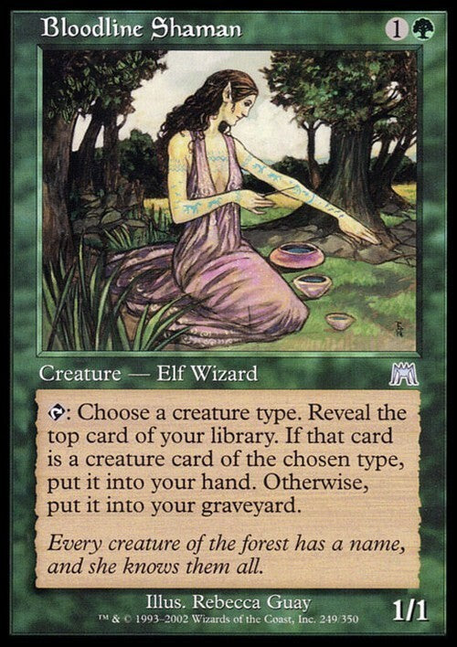 Bloodline Shaman ~ Onslaught [ EX ] [ Magic MTG ]