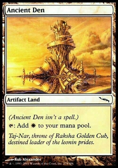 Ancient Den ~ Mirrodin [ PLAYED ] [ Magic MTG ]