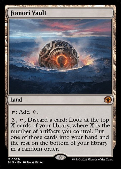 Fomori Vault ~ The Big Score [ NM ] [ Magic MTG ]