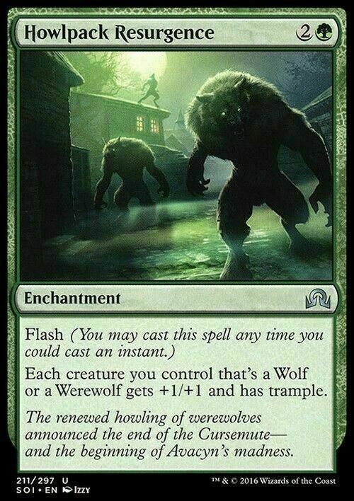 Howlpack Resurgence ~ Shadows over Innistrad [ EX ] [ Magic MTG ]