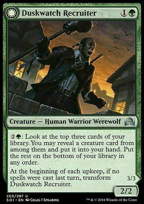 Duskwatch Recruiter ~ Shadows over Innistrad [ EX ] [ Magic MTG ]