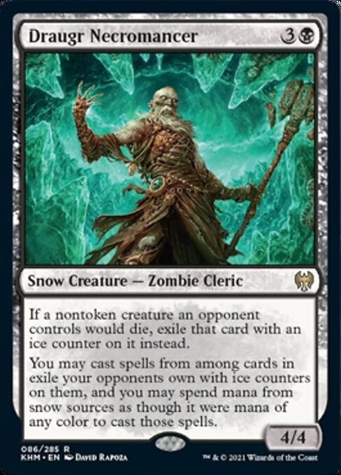 Draugr Necromancer ~ Kaldheim [ NM ] [ Magic MTG ]