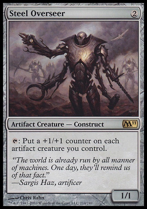 Steel Overseer ~ Magic 2011 [ EX ] [ Magic MTG ]