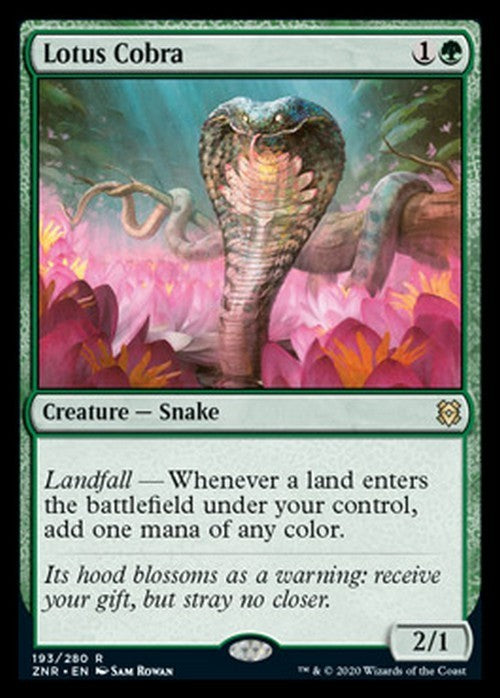 Lotus Cobra ~ Zendikar Rising [ NM ] [ Magic MTG ]