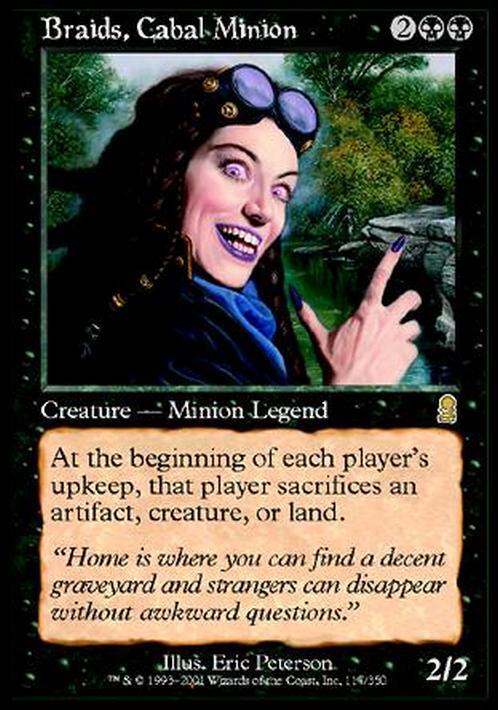 Braids, Cabal Minion ~ Odyssey [ EX ] [ Magic MTG ]