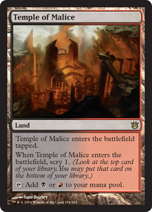 Temple of Malice ~ Born of the Gods [ EX ] [ Magic MTG ]