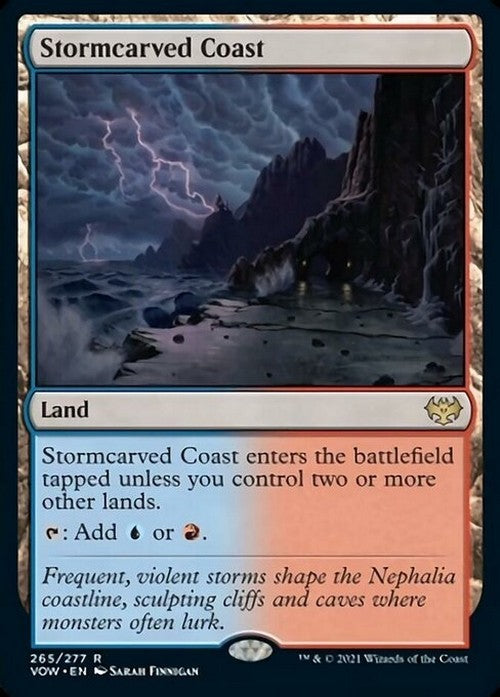 Stormcarved Coast ~ Crimson Vow [ NM ] [ Magic MTG ]