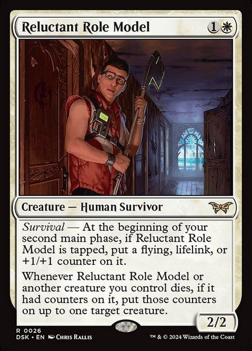 Reluctant Role Model ~ Duskmourn [ NM ] [ Magic MTG ]