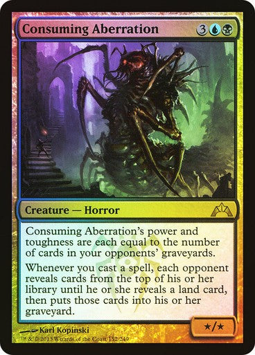 FOIL Consuming Aberration ~ Gatecrash [ EX ] [ Magic MTG ]