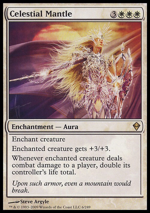Celestial Mantle ~ Zendikar [ EX ] [ Magic MTG ]