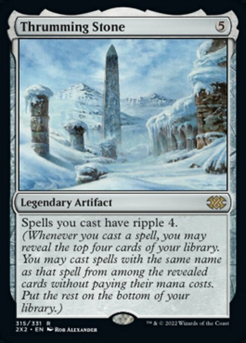 Thrumming Stone ~ Double Masters 2022 [ NM ] [ Magic MTG ]