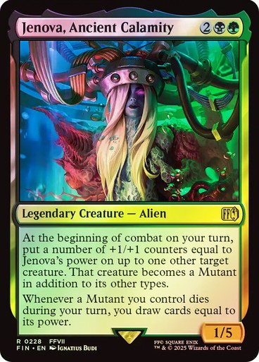 FOIL Jenova, Ancient Calamity ~ Final Fantasy [ NM ] [ Magic MTG ]