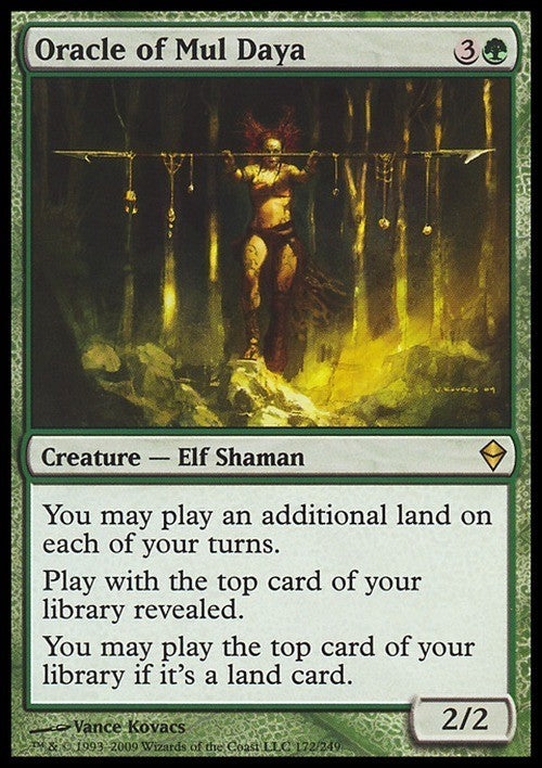 Oracle of Mul Daya ~ Zendikar [ EX ] [ Magic MTG ]