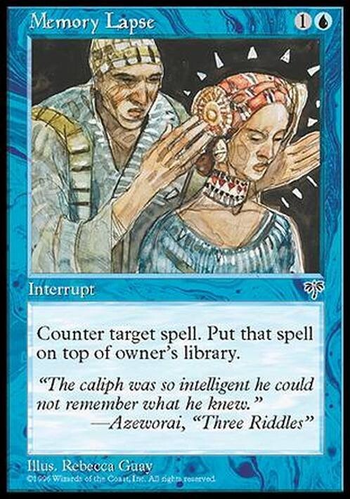 Memory Lapse ~ Mirage [ EX ] [ Magic MTG ]