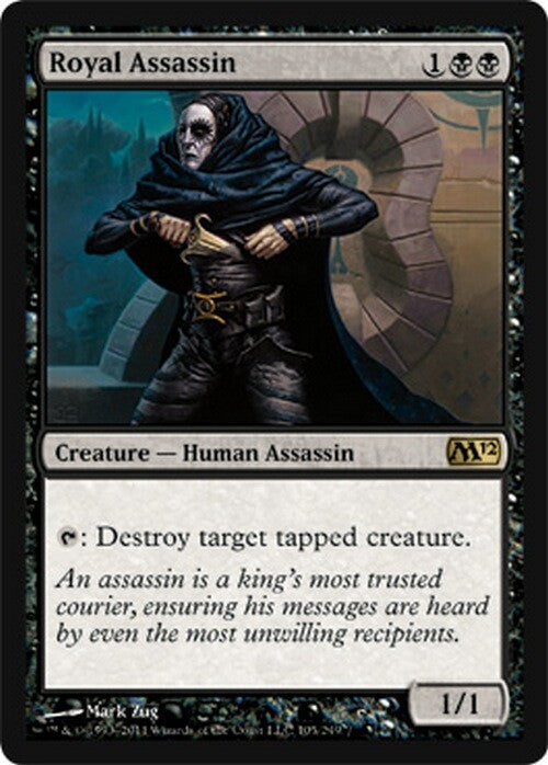 Royal Assassin ~ Magic 2012 [ EX ] [ Magic MTG ]